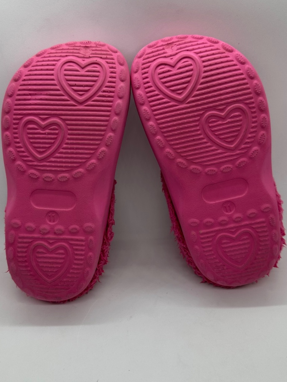 First Steps Pink Clogs with Gold Ribbon – Toddler Size 11 - Picture 7 of 7